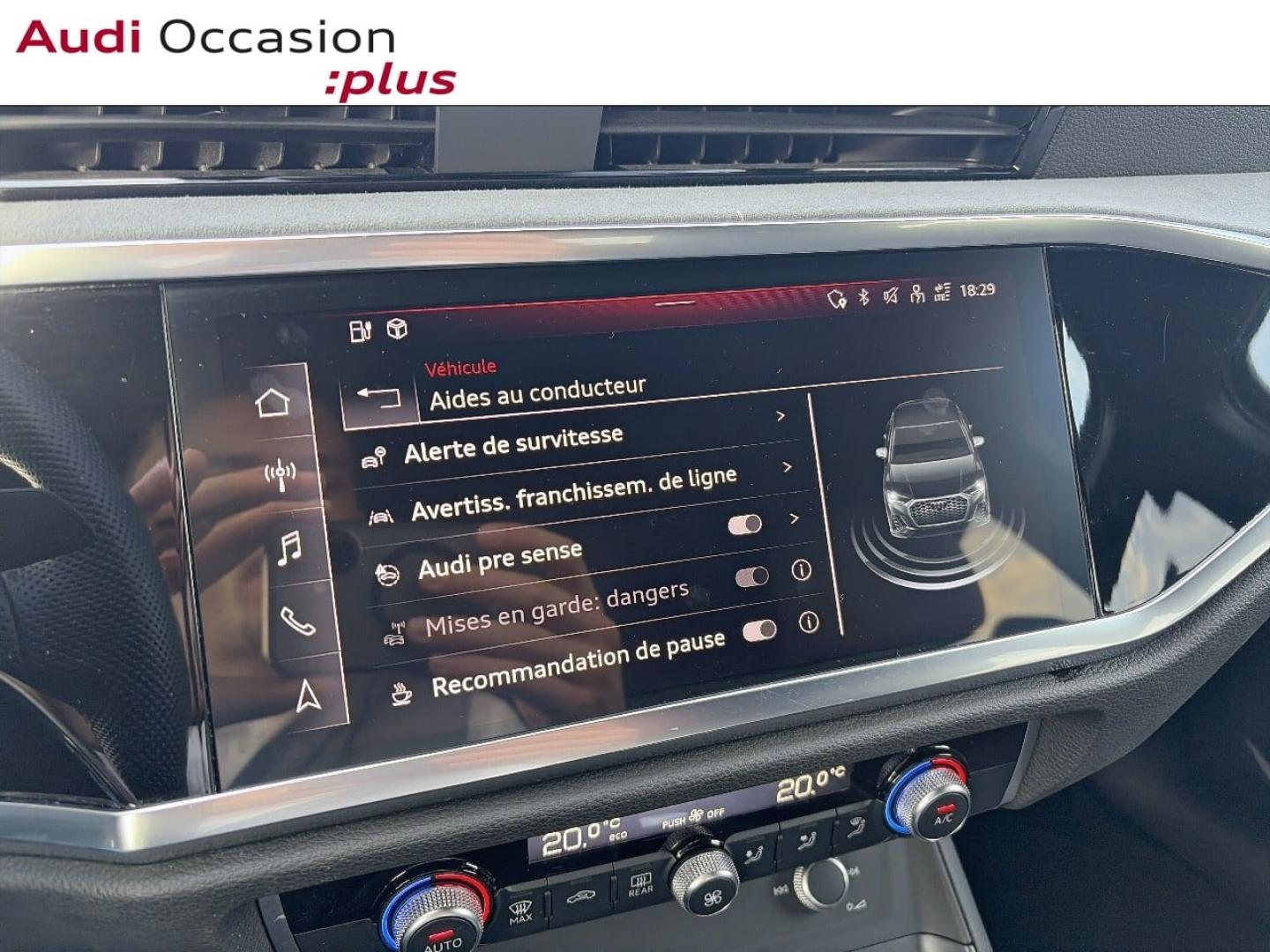 Voitures occasions Audi Q3 Sportback S line Cesson-Sévigné