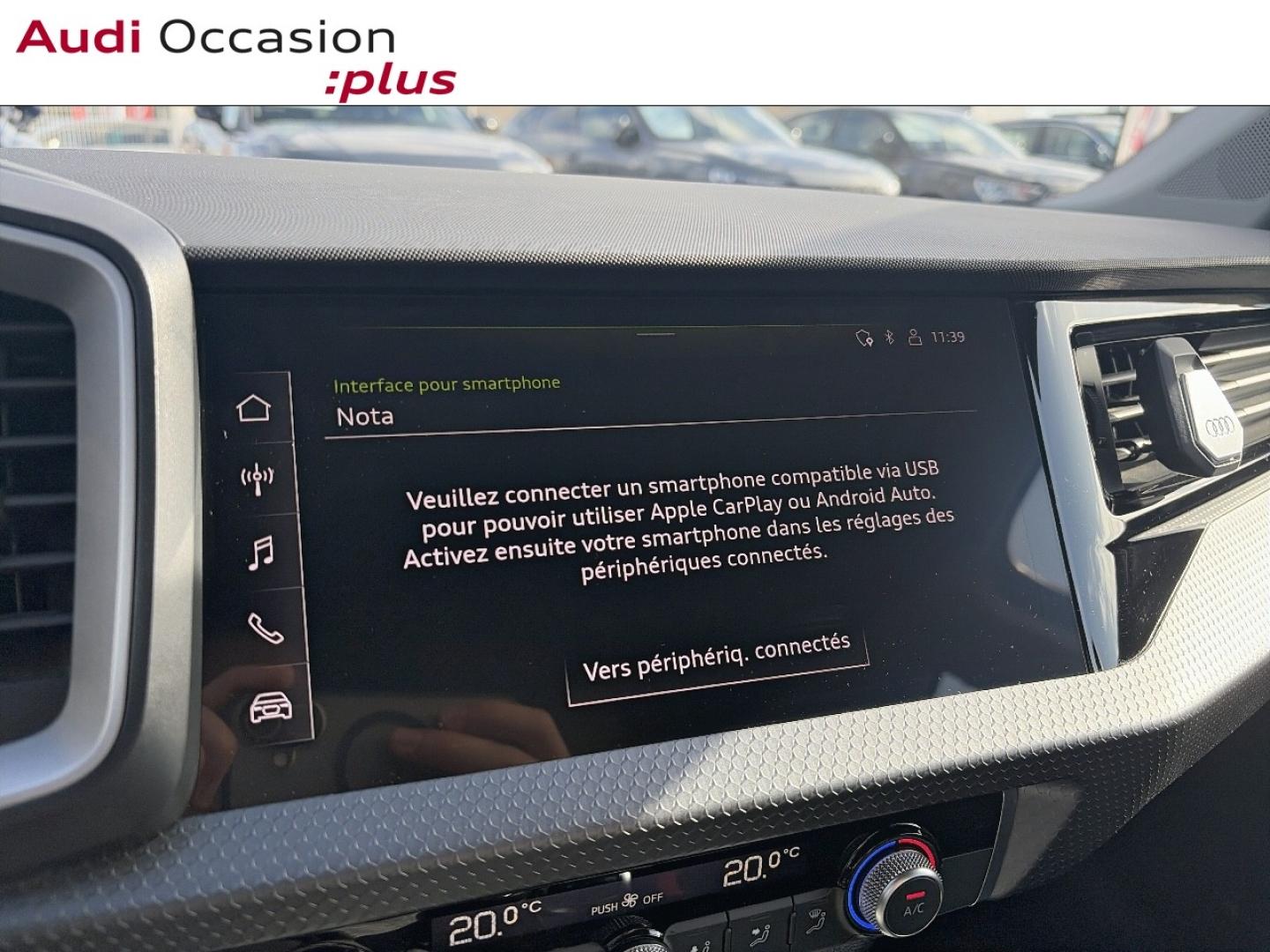 Voitures occasions Audi A1 Sportback Advanced Cesson-Sévigné