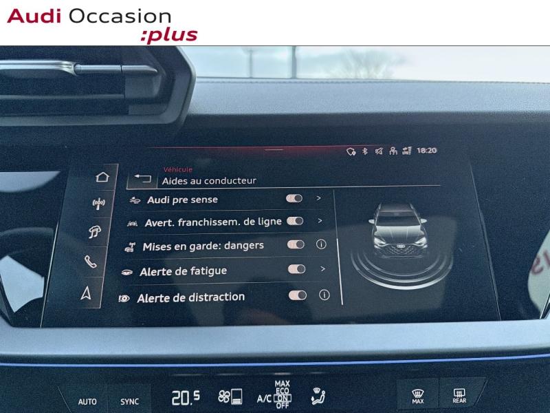 Voitures occasions Audi A3 Sportback S line Cesson-Sévigné