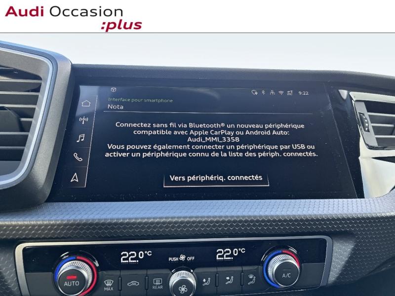 Voitures occasions Audi A1 Sportback Design Cesson-Sévigné