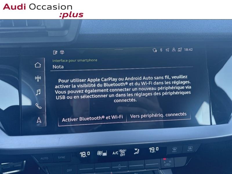 Voitures occasions Audi A3 Sportback S line Cesson-Sévigné