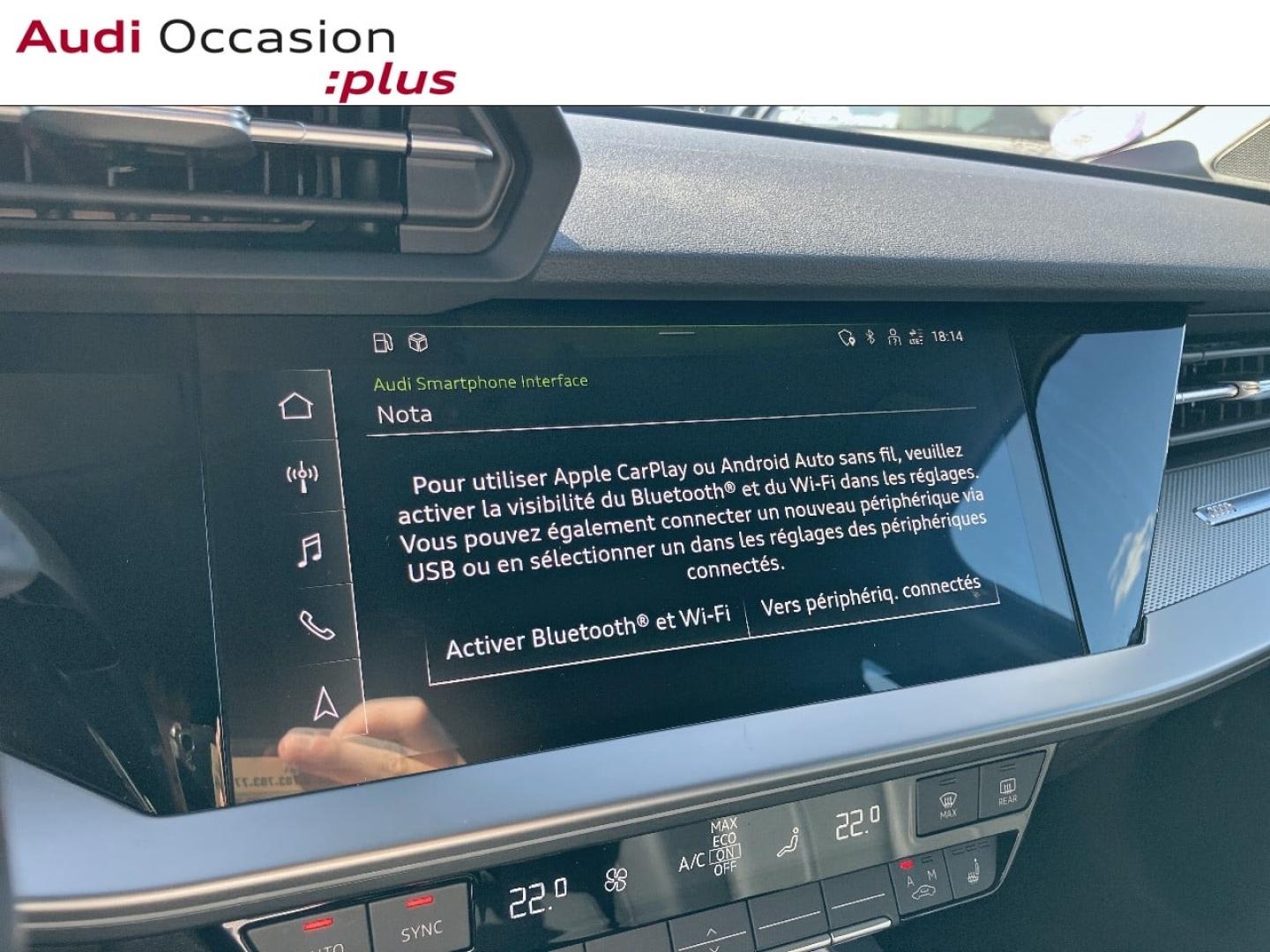Voitures occasions Audi A3 Sportback Design Luxe Cesson-Sévigné