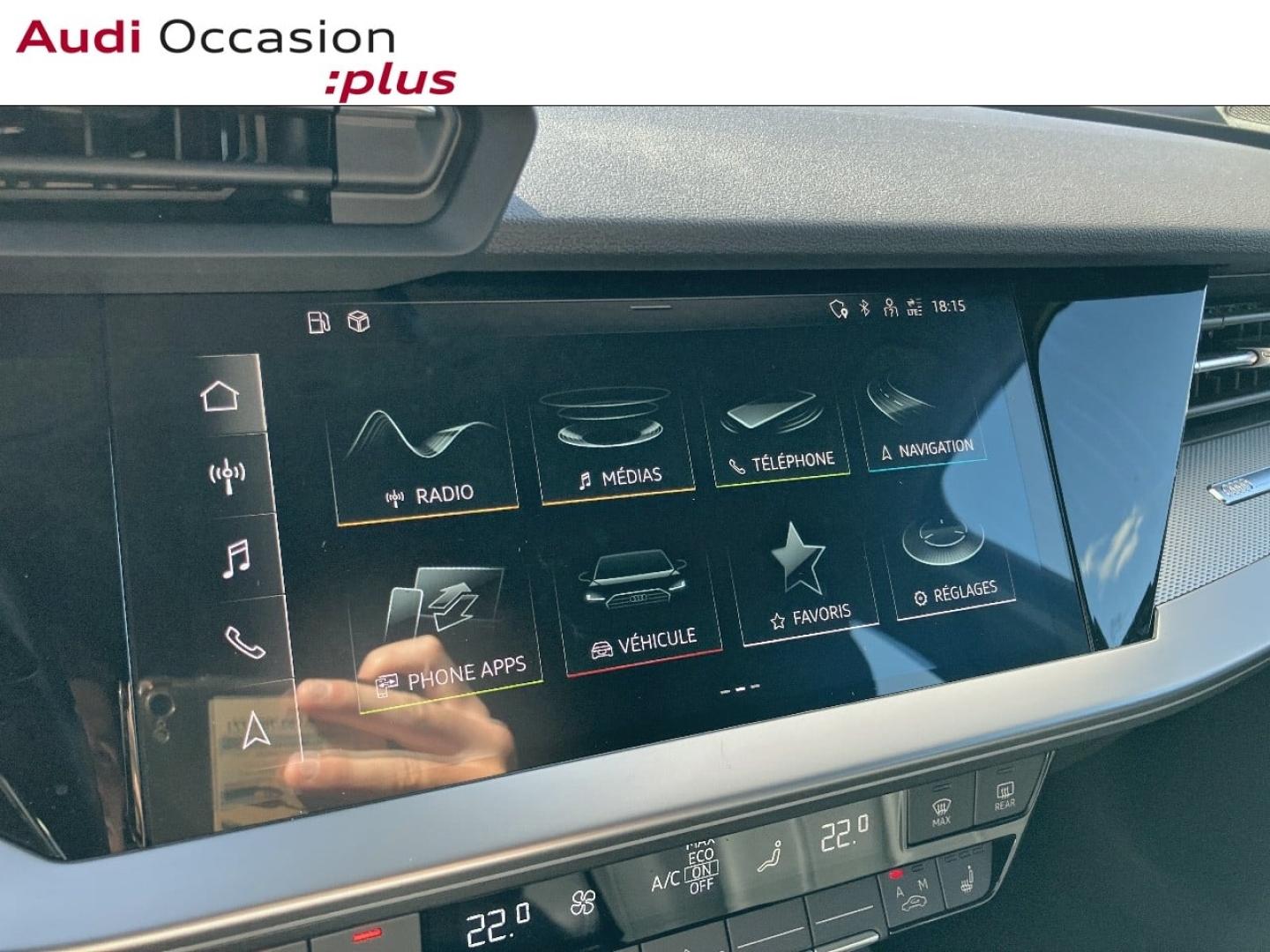 Voitures occasions Audi A3 Sportback Design Luxe Cesson-Sévigné