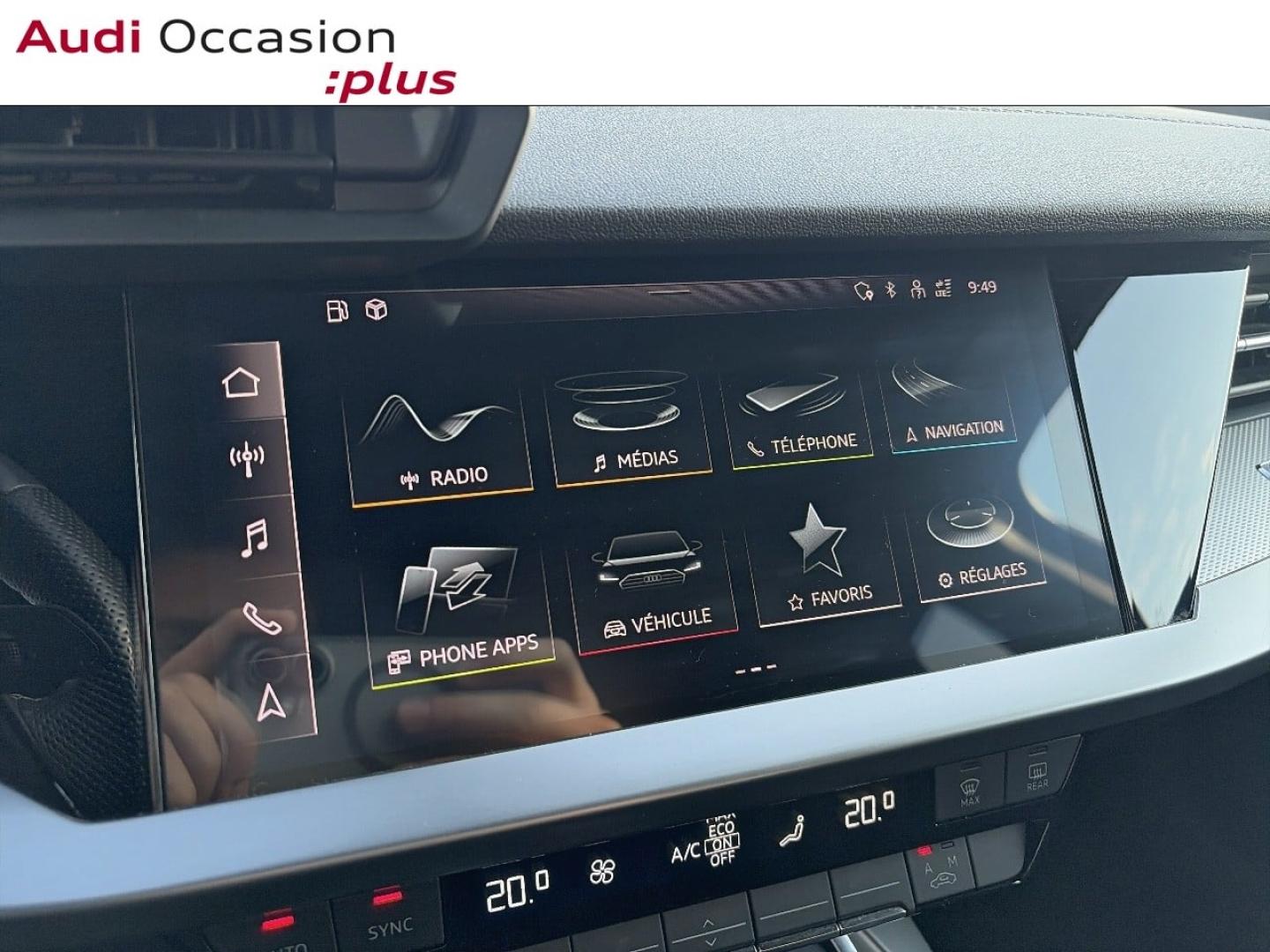 Voitures occasions Audi A3 Sportback S line Cesson-Sévigné