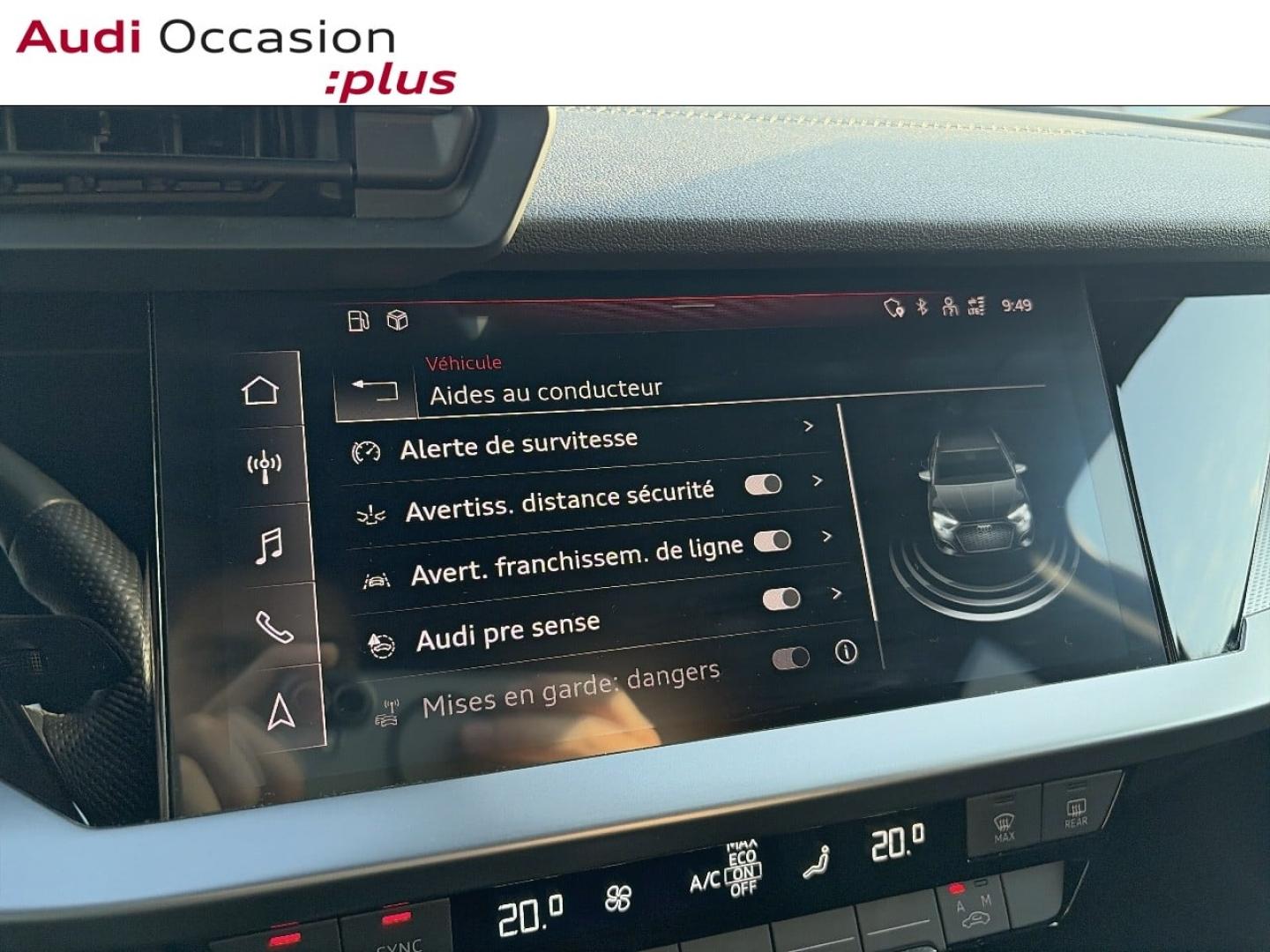 Voitures occasions Audi A3 Sportback S line Cesson-Sévigné