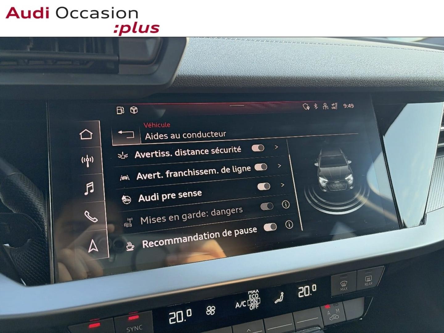 Voitures occasions Audi A3 Sportback S line Cesson-Sévigné
