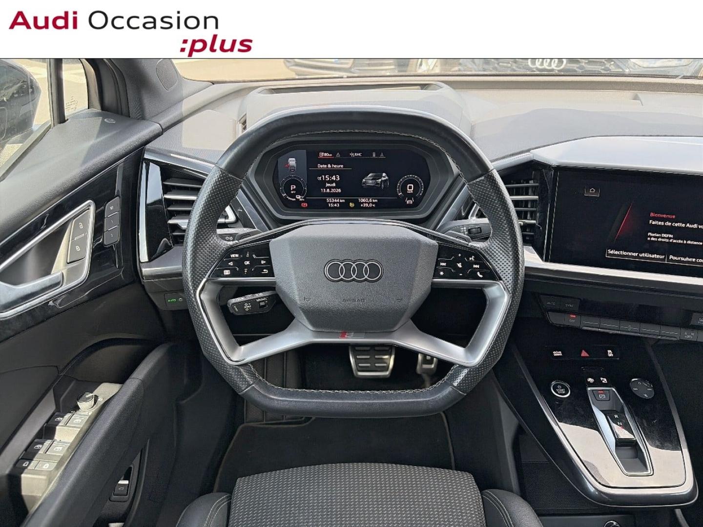 Voitures occasions Audi Q4 Sportback e-tron S line Cesson-Sévigné