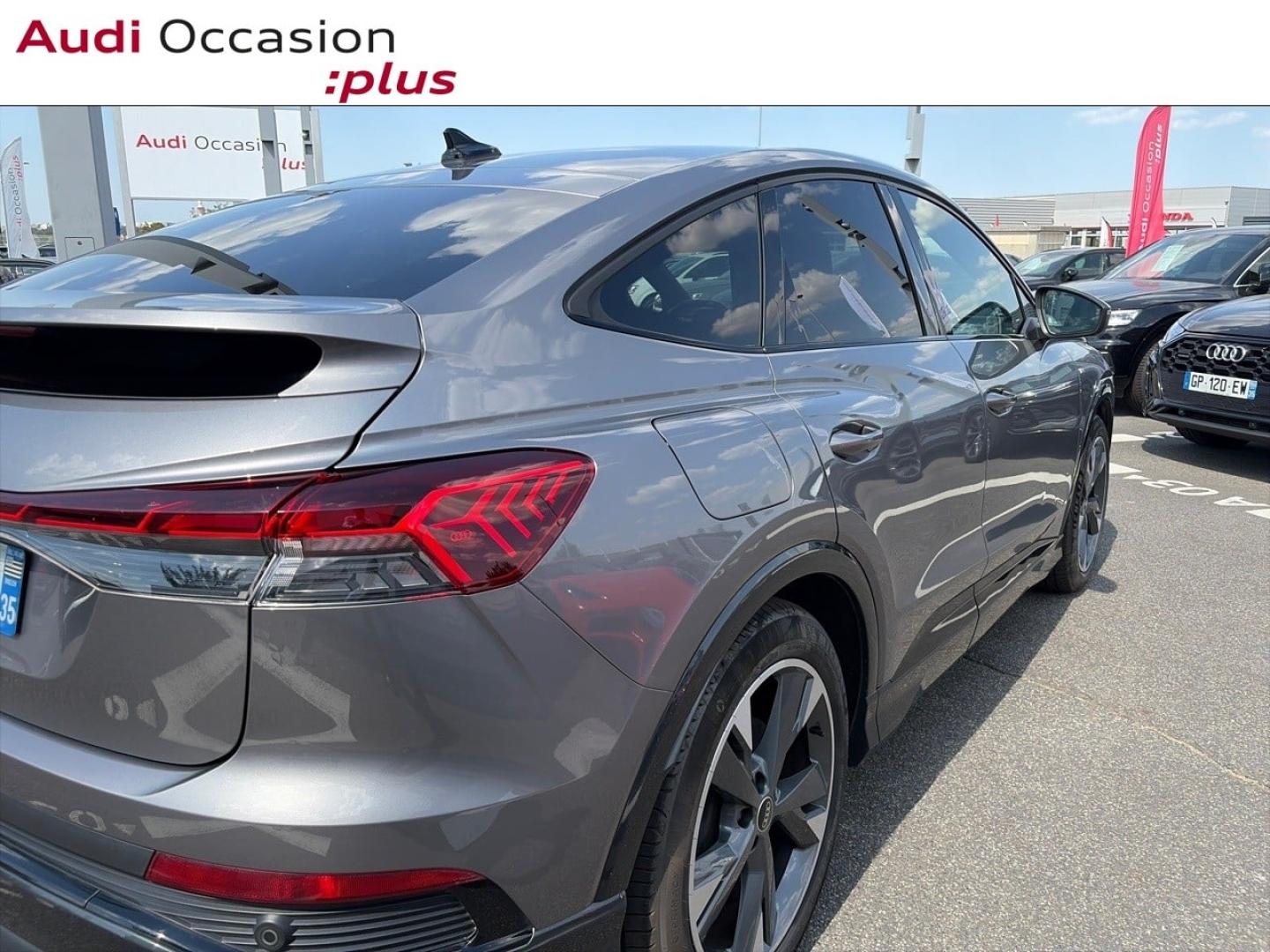 Voitures occasions Audi Q4 Sportback e-tron S line Cesson-Sévigné