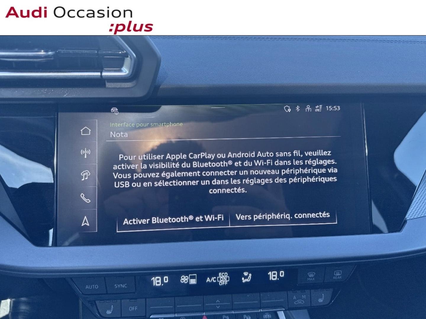 Voitures occasions Audi A3 Sportback S line Cesson-Sévigné