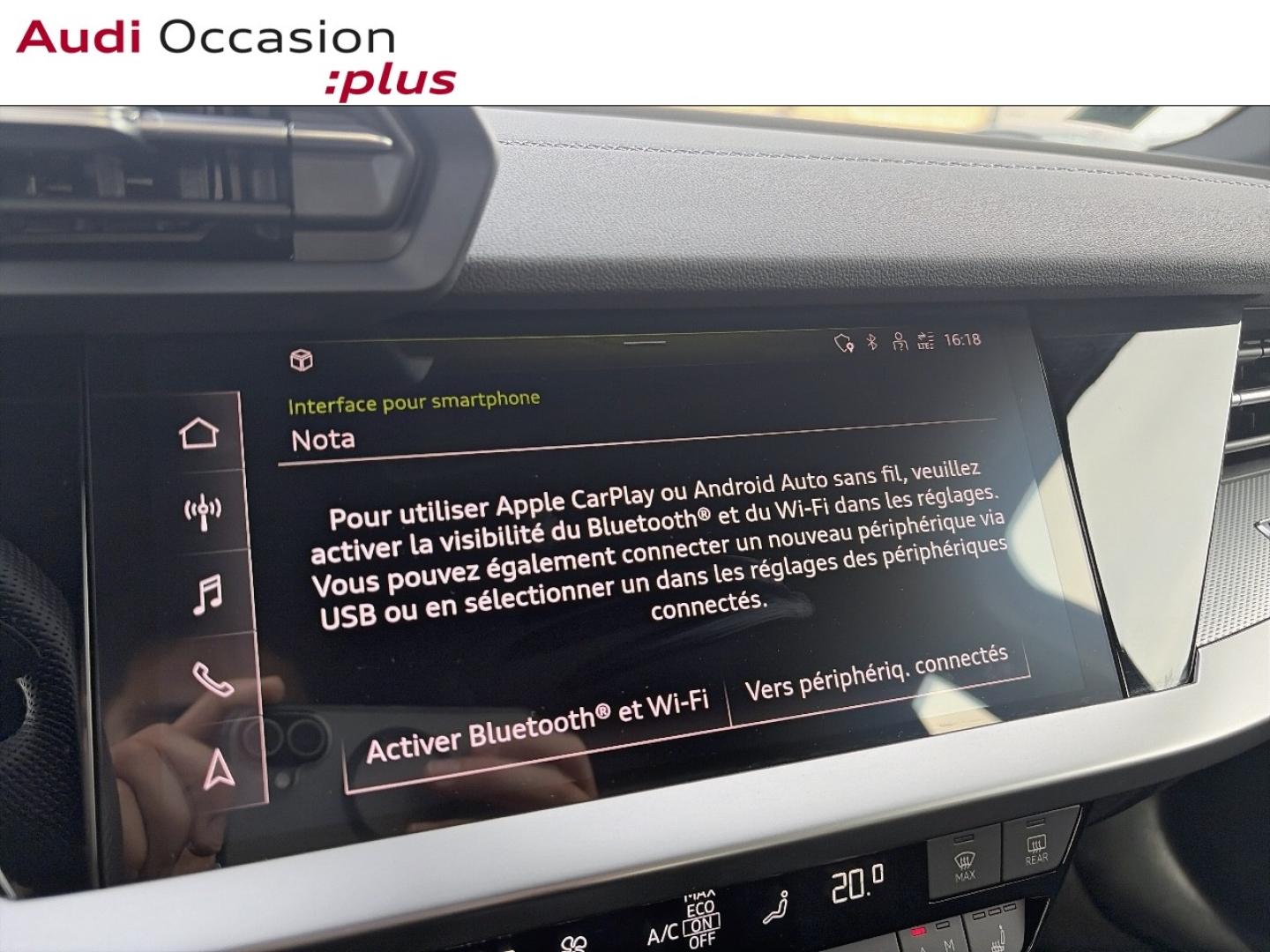 Voitures occasions Audi A3 Sportback S line Cesson-Sévigné