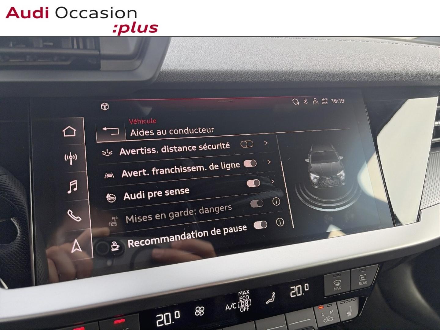 Voitures occasions Audi A3 Sportback S line Cesson-Sévigné