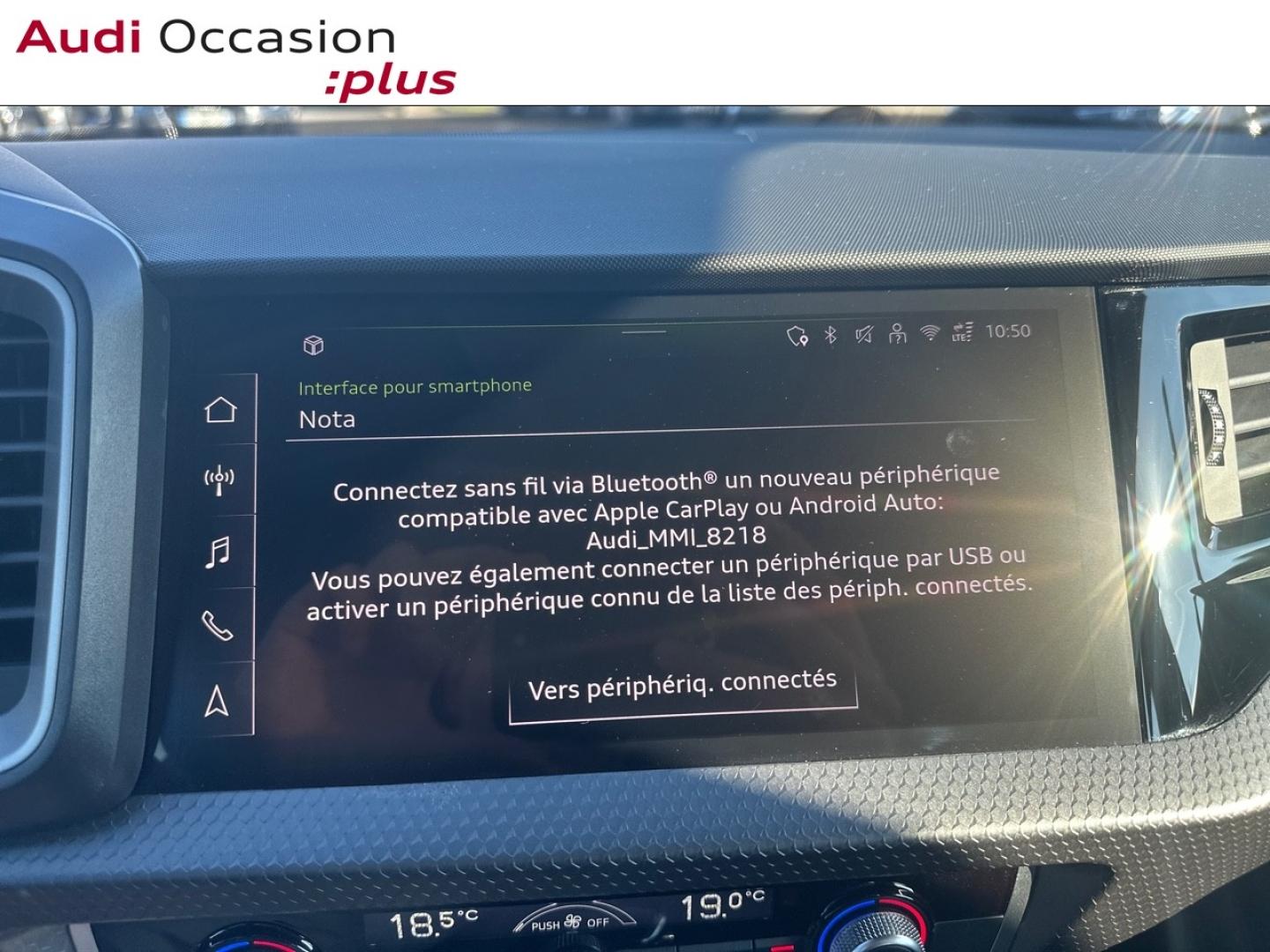 Voitures occasions Audi A1 Sportback Design Cesson-Sévigné