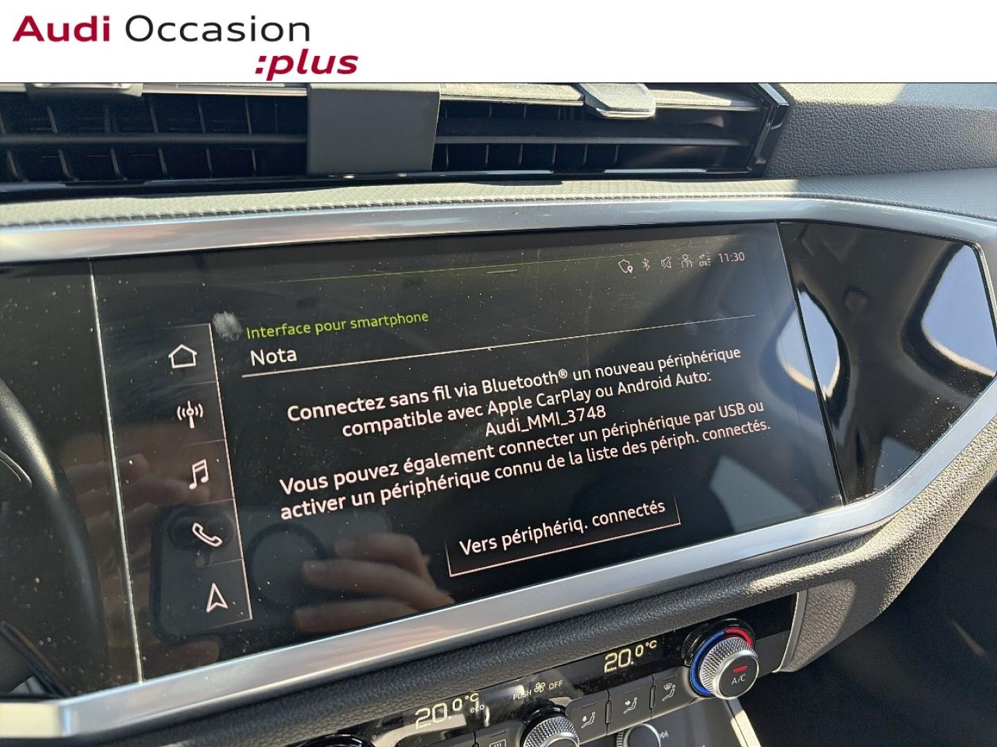 Voitures occasions Audi Q3 Sportback Design Cesson-Sévigné