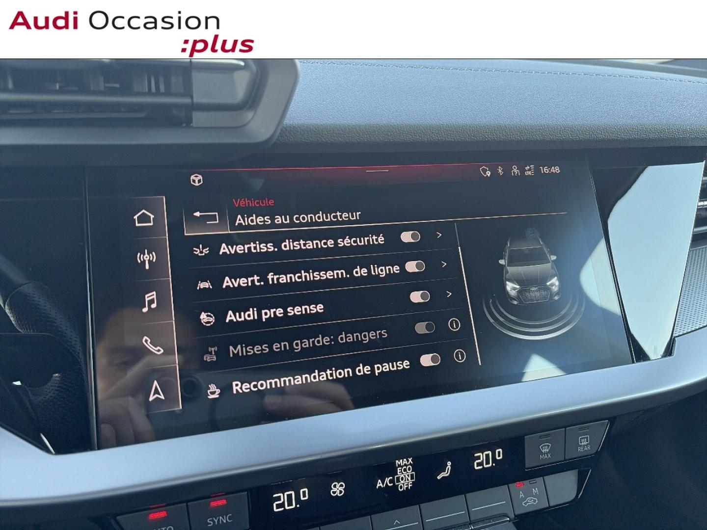 Voitures occasions Audi A3 Sportback S line Cesson-Sévigné