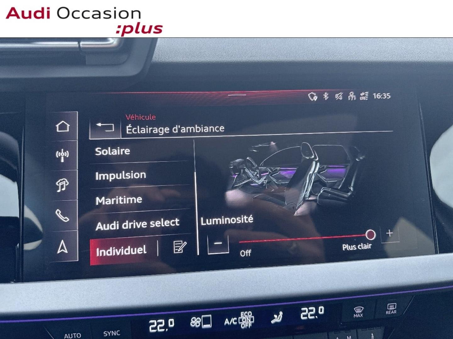 Voitures occasions Audi A3 Sportback S line Cesson-Sévigné