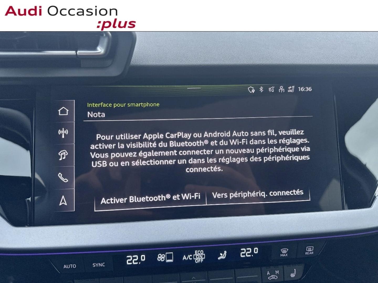 Voitures occasions Audi A3 Sportback S line Cesson-Sévigné