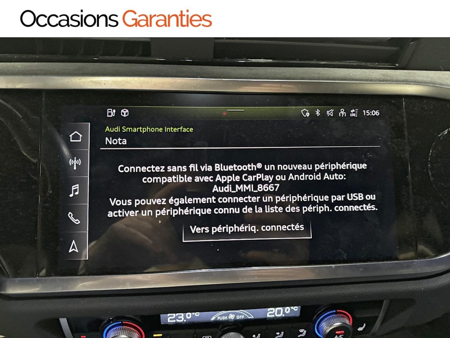 Voitures occasions Audi Q3 S line Paris