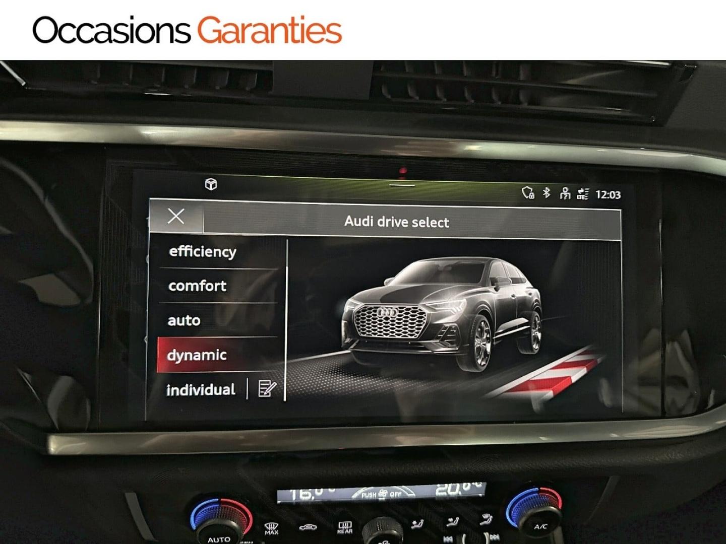Voitures occasions Audi Q3 Sportback Design Paris