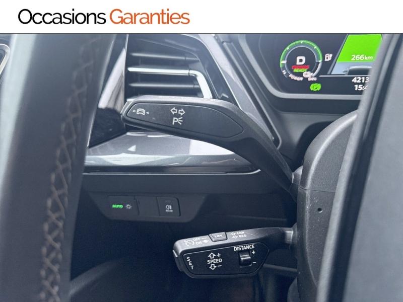 Voitures occasions Audi Q4 e-tron S line Paris