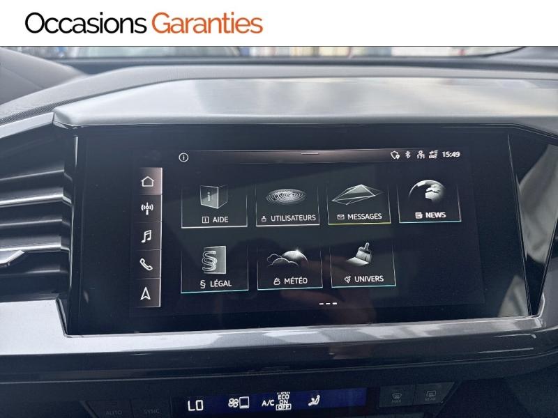 Voitures occasions Audi Q4 e-tron S line Paris