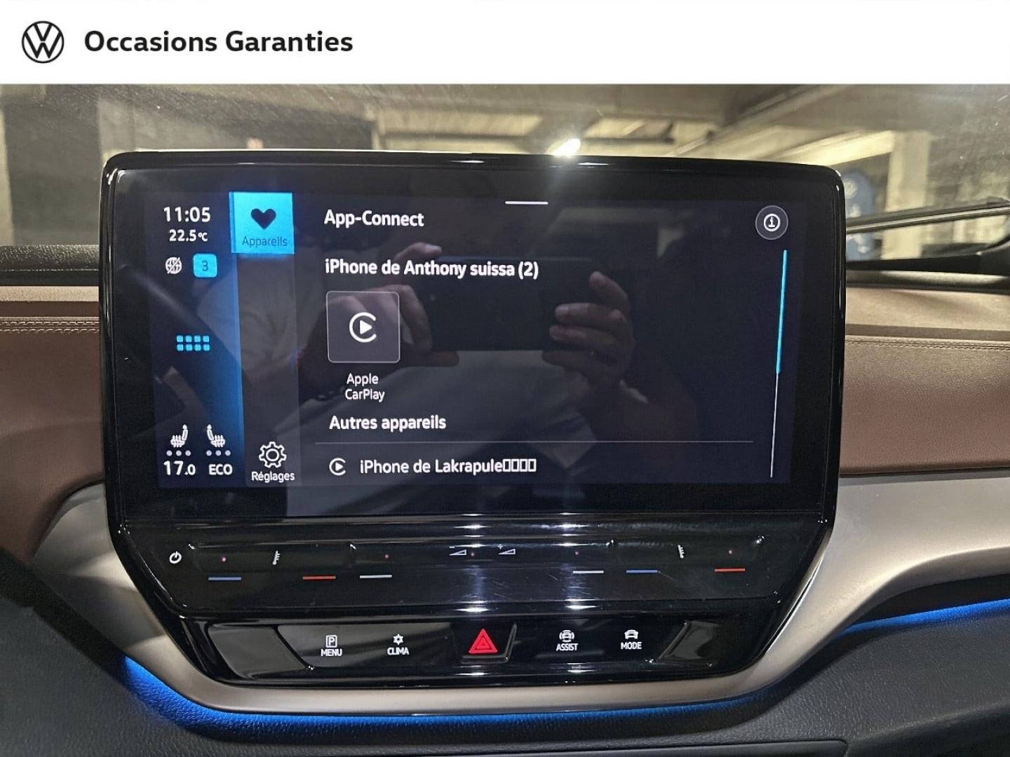 Voitures occasions VOLKSWAGEN ID.5 Base Paris