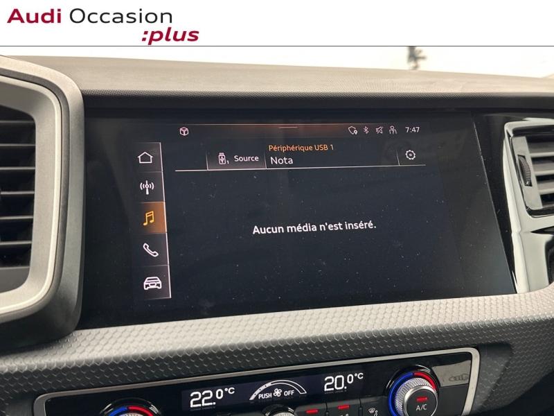 Voitures occasions Audi A1 Sportback Advanced Paris