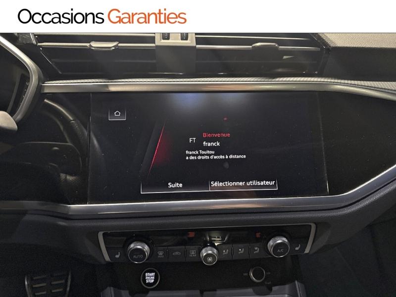 Voitures occasions Audi Q3 Sportback S line Paris