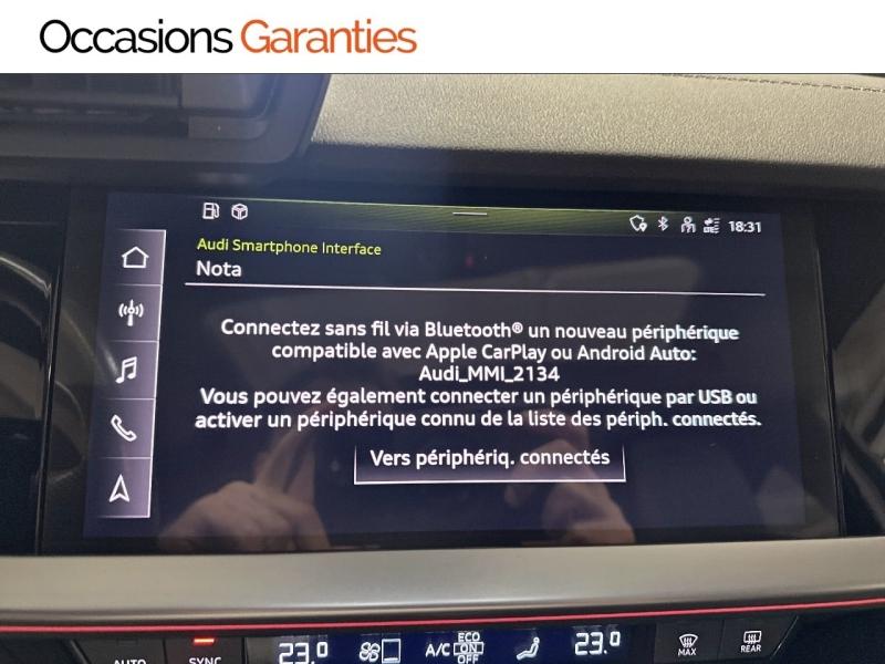 Voitures occasions Audi S3 Sportback Base Paris