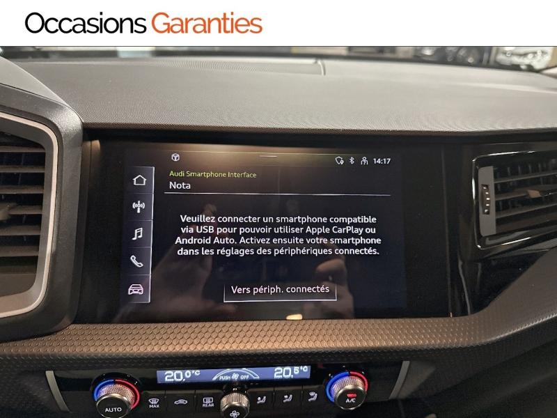 Voitures occasions Audi A1 Sportback Advanced Paris