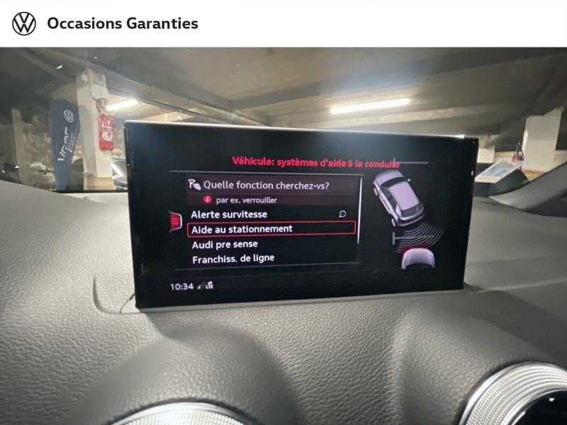 Voitures occasions Audi Q2 S line Paris