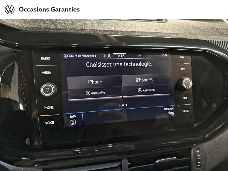Voitures occasions VOLKSWAGEN T-CROSS Carat Paris
