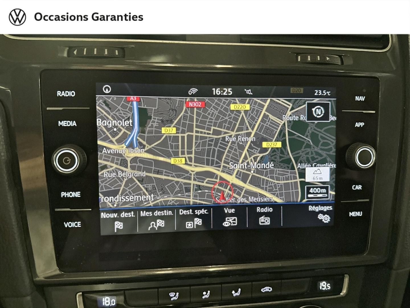 Voitures occasions VOLKSWAGEN GOLF First Edition Paris