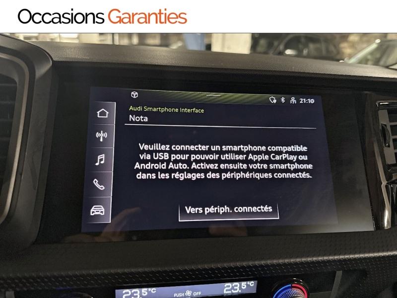 Voitures occasions Audi A1 Sportback Advanced Paris