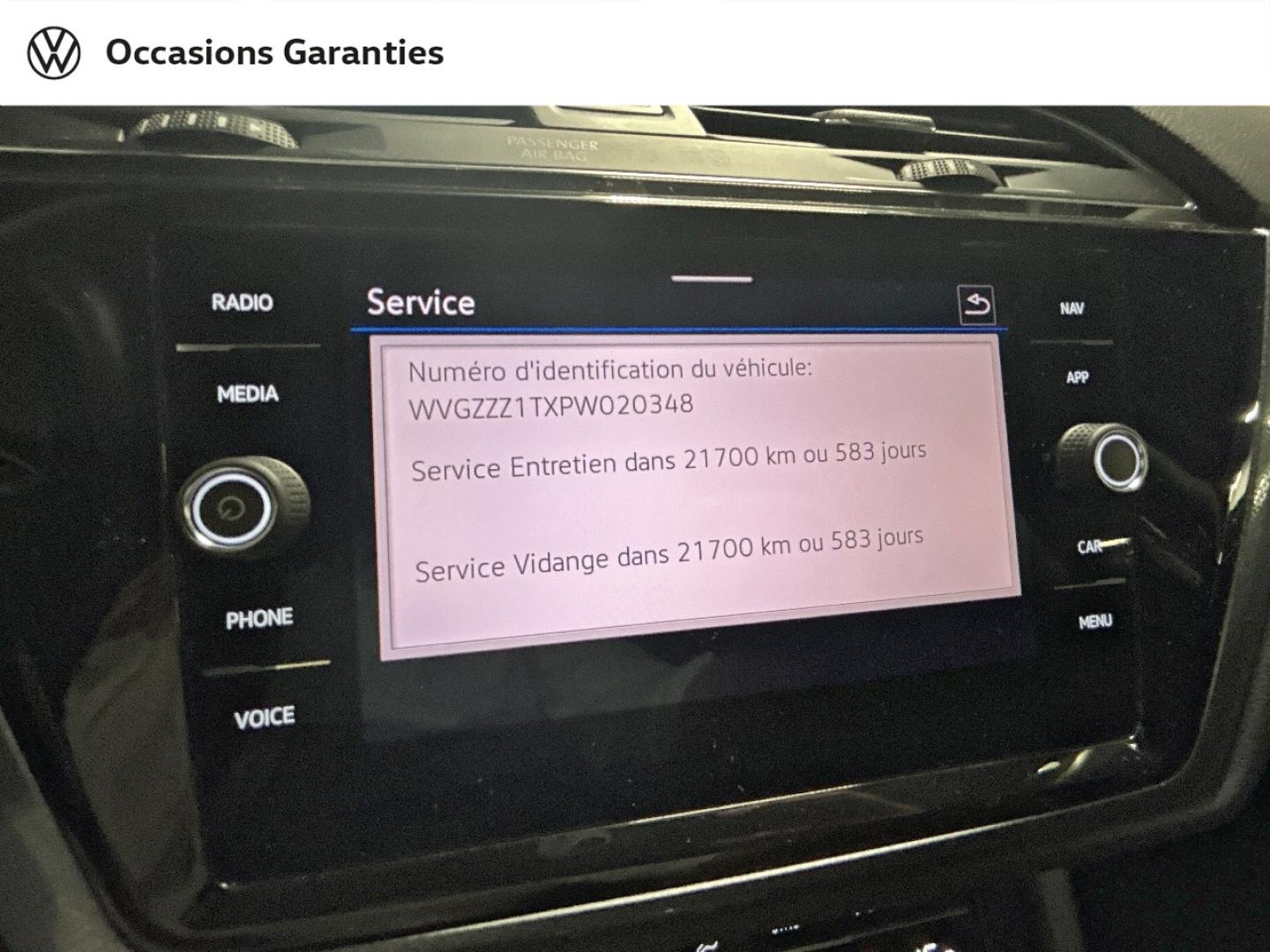 Voitures occasions VOLKSWAGEN TOURAN Active Paris
