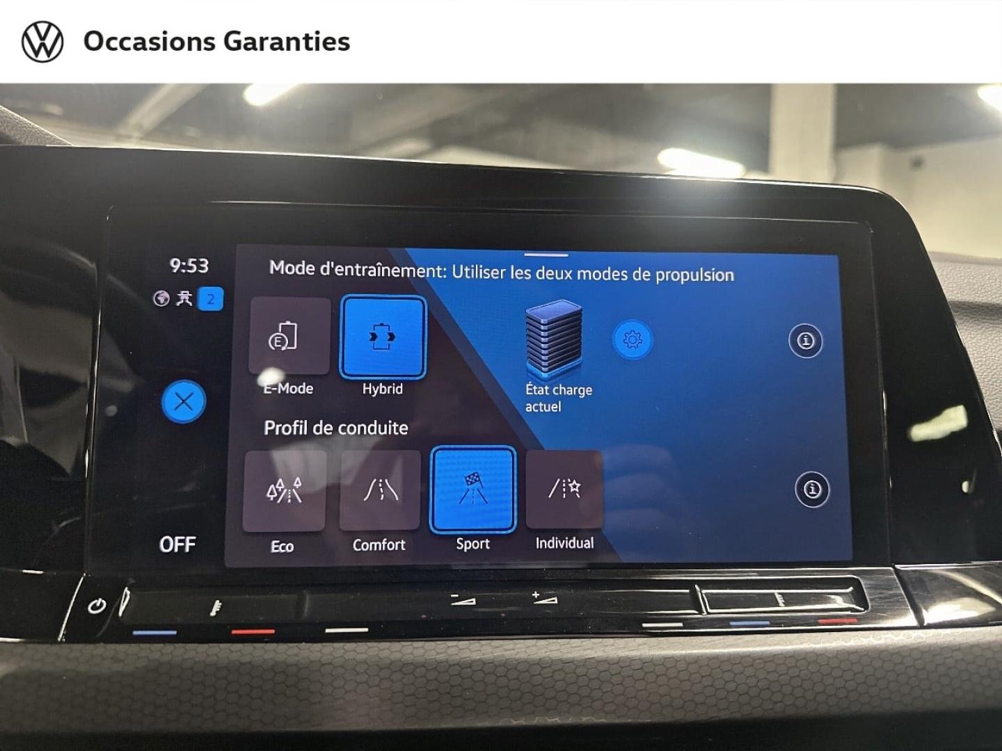 Voitures occasions VOLKSWAGEN GOLF GTE Paris