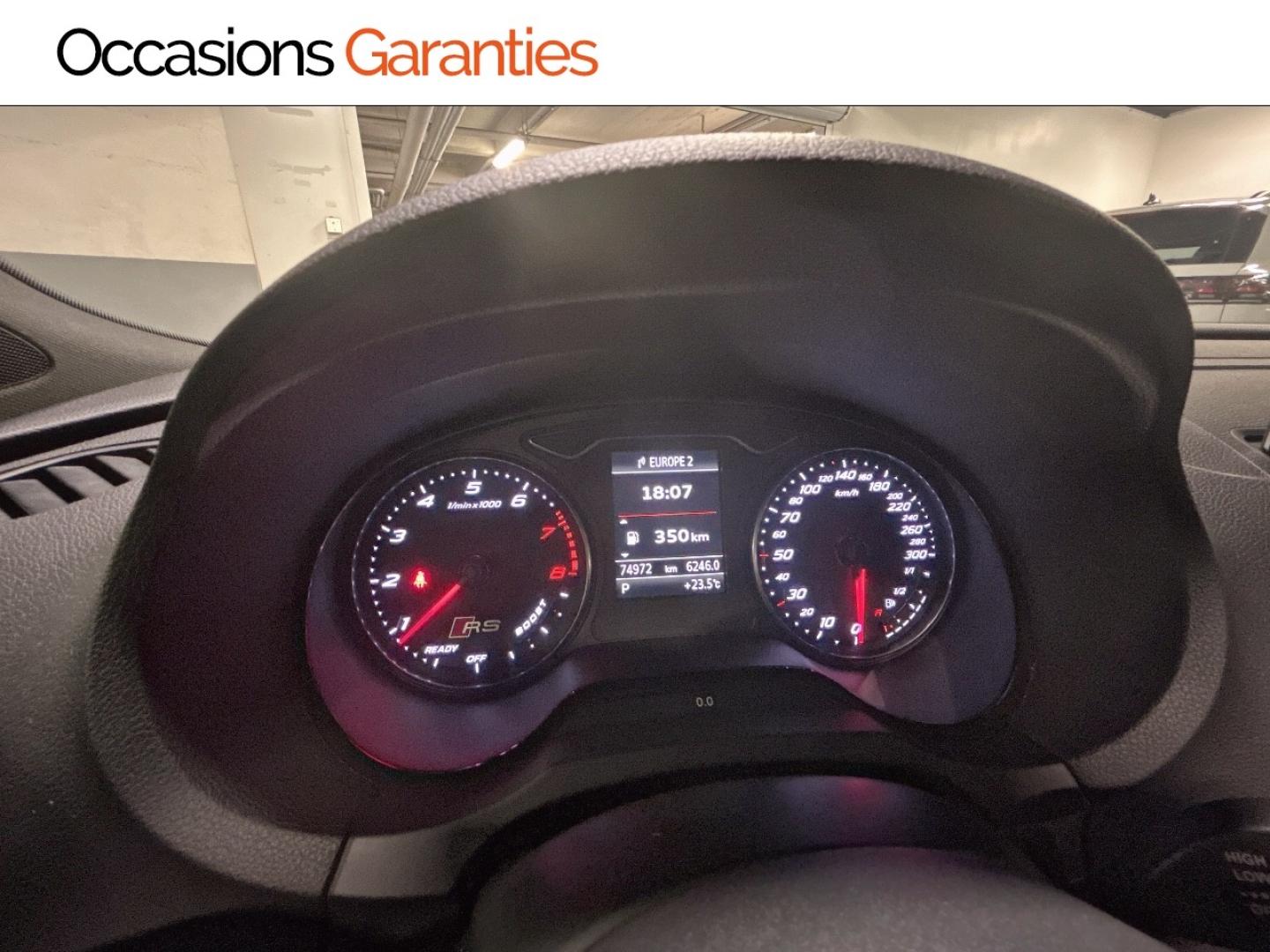 Voitures occasions Audi RS3 Sportback Base Paris