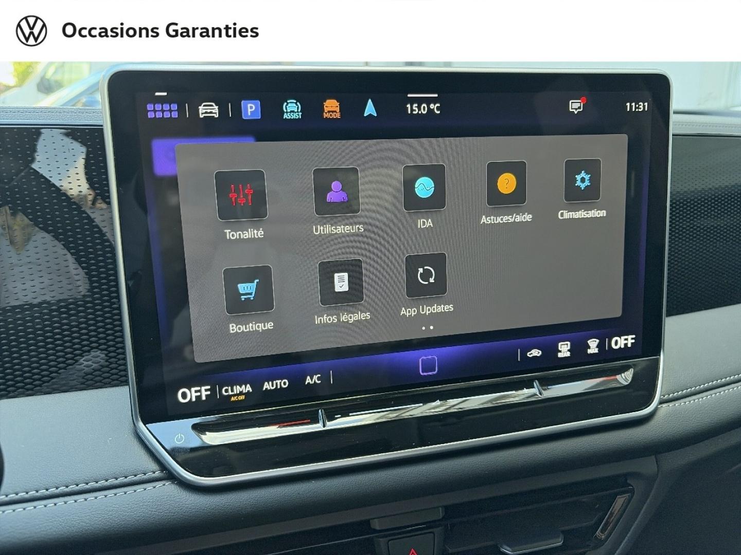 Voitures occasions VOLKSWAGEN TIGUAN VW Edition Paris