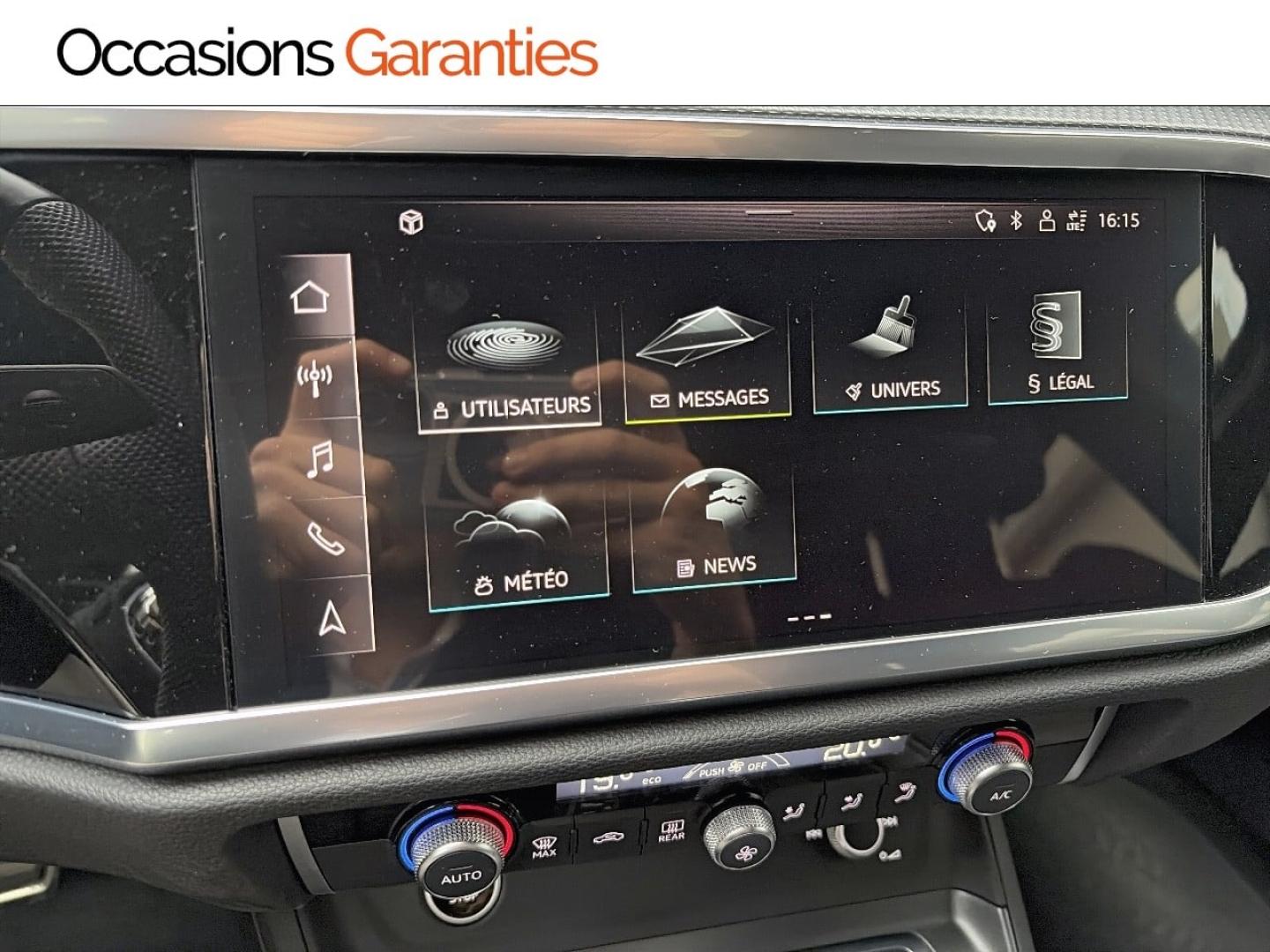 Voitures occasions Audi Q3 Sportback S line Paris