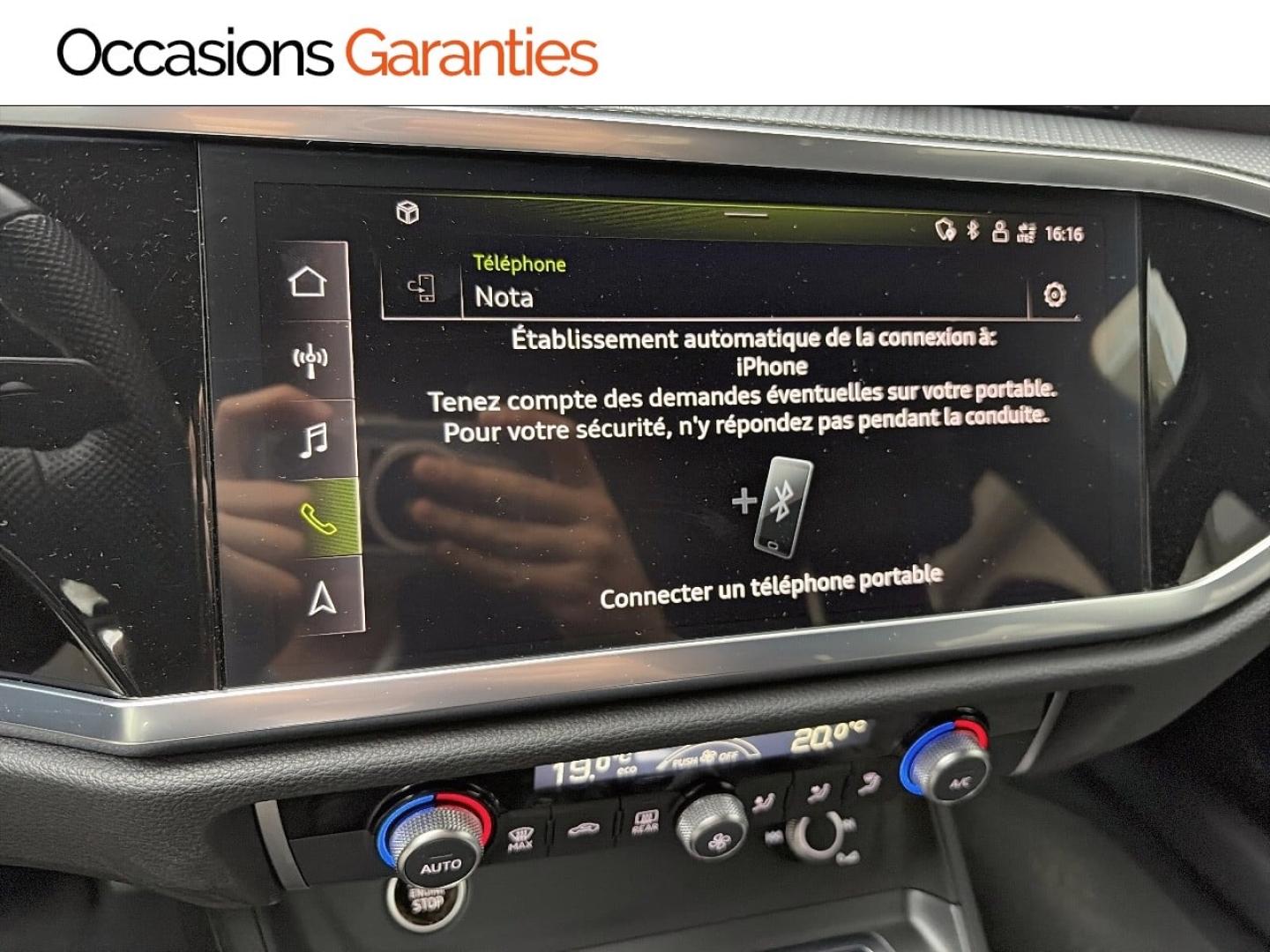 Voitures occasions Audi Q3 Sportback S line Paris