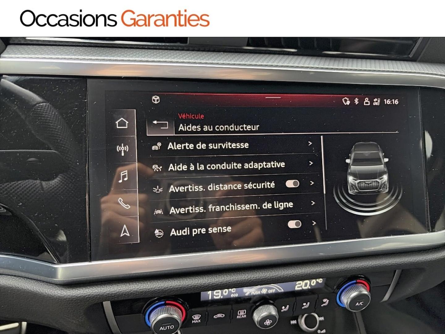 Voitures occasions Audi Q3 Sportback S line Paris