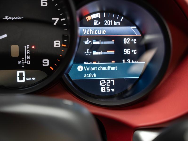 Voitures occasions PORSCHE 718 Spyder Base Montélimar