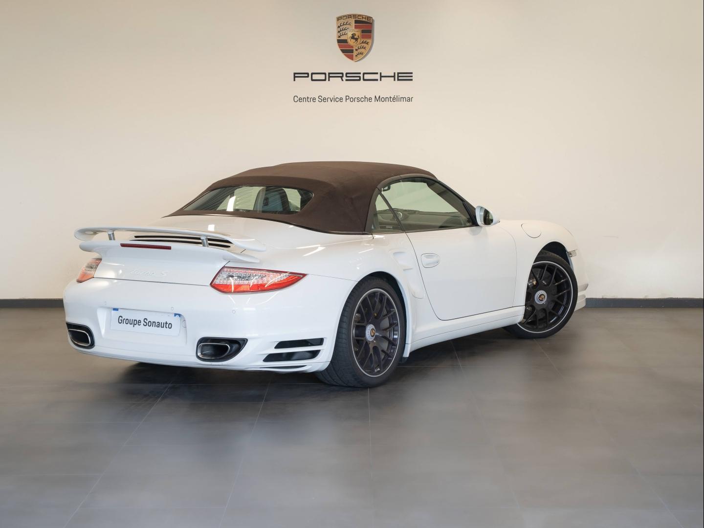 Voitures occasions PORSCHE 911 Cabriolet Turbo S Montélimar