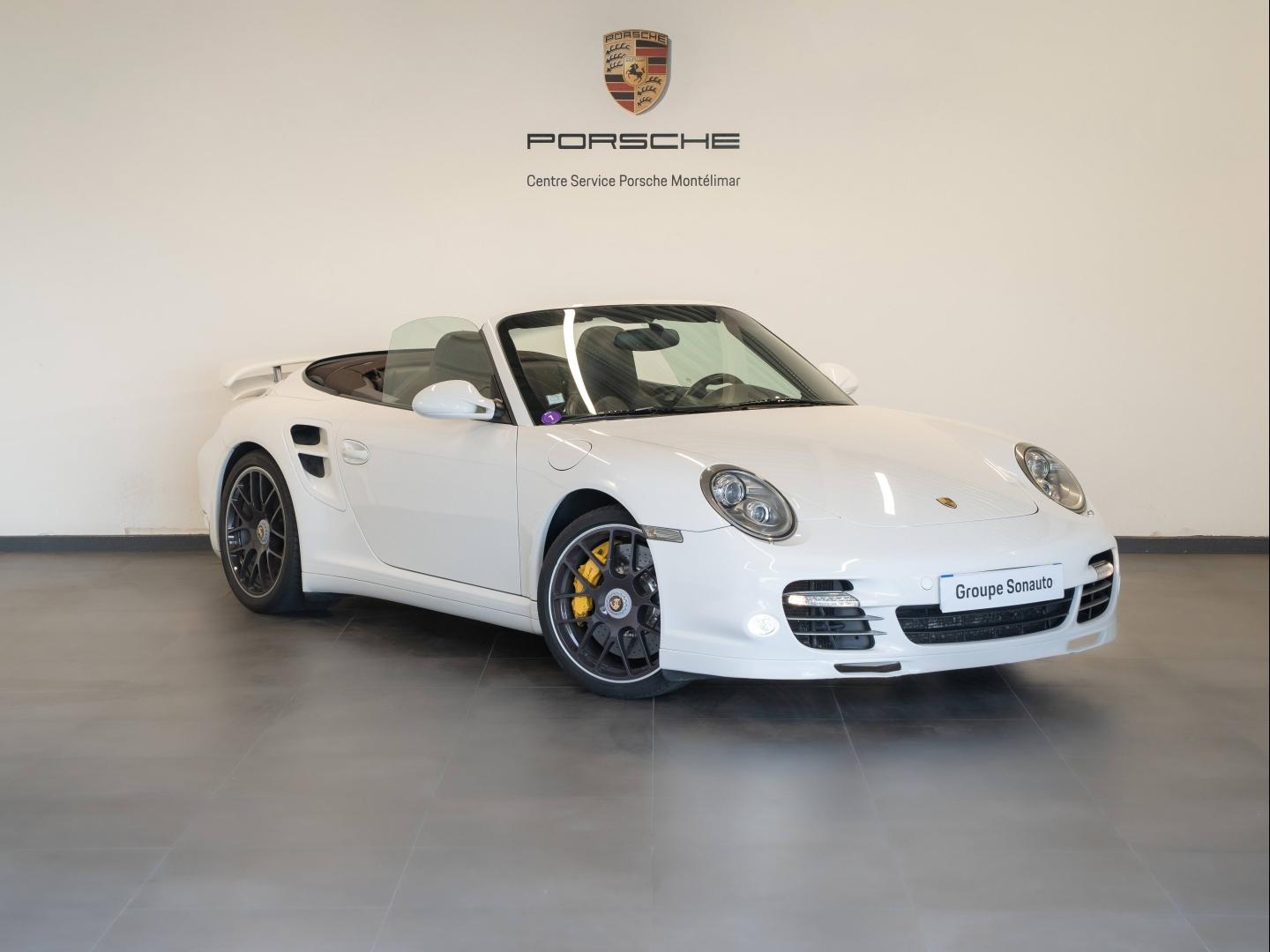 Voitures occasions PORSCHE 911 Cabriolet Turbo S Montélimar