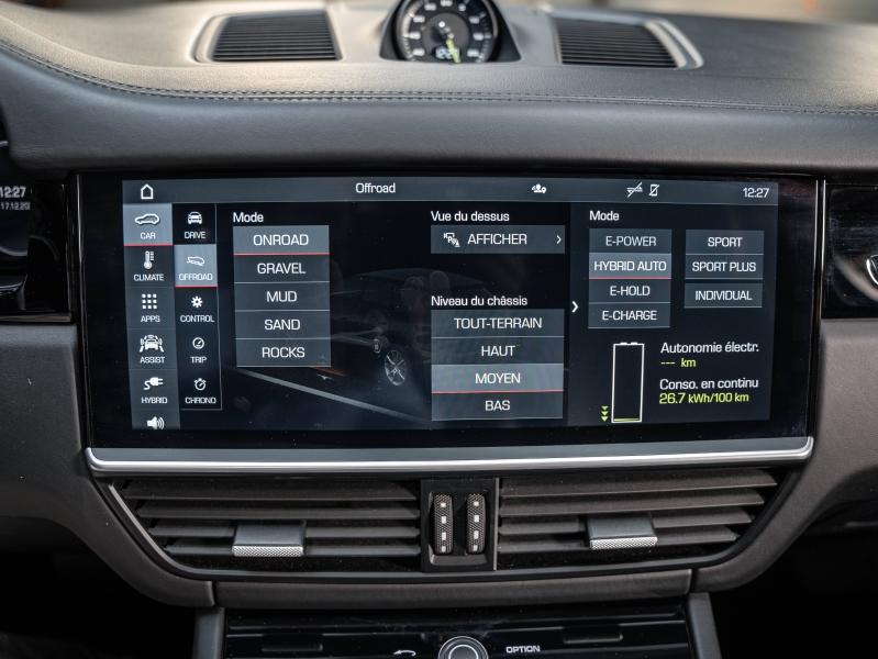 Voitures occasions PORSCHE CAYENNE E-Hybrid Champagne-au-Mont-d'Or