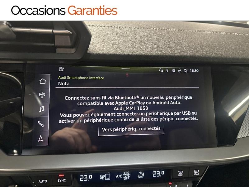 Voitures occasions Audi A3 Sportback S line Villemomble