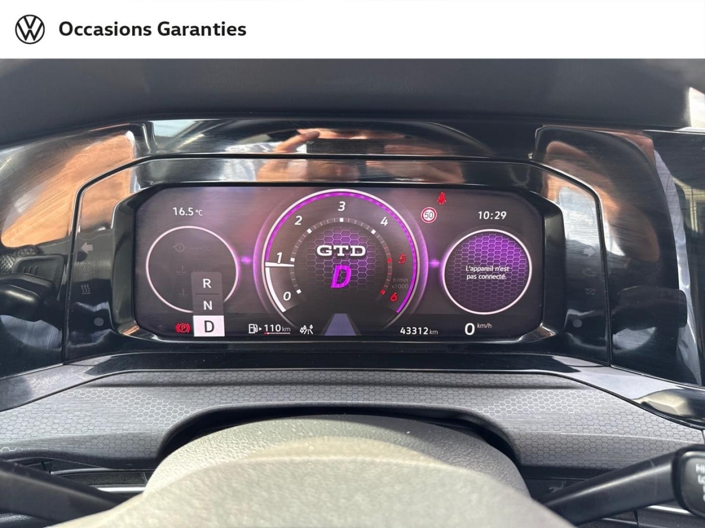 Voitures occasions VOLKSWAGEN GOLF GTD Villemomble