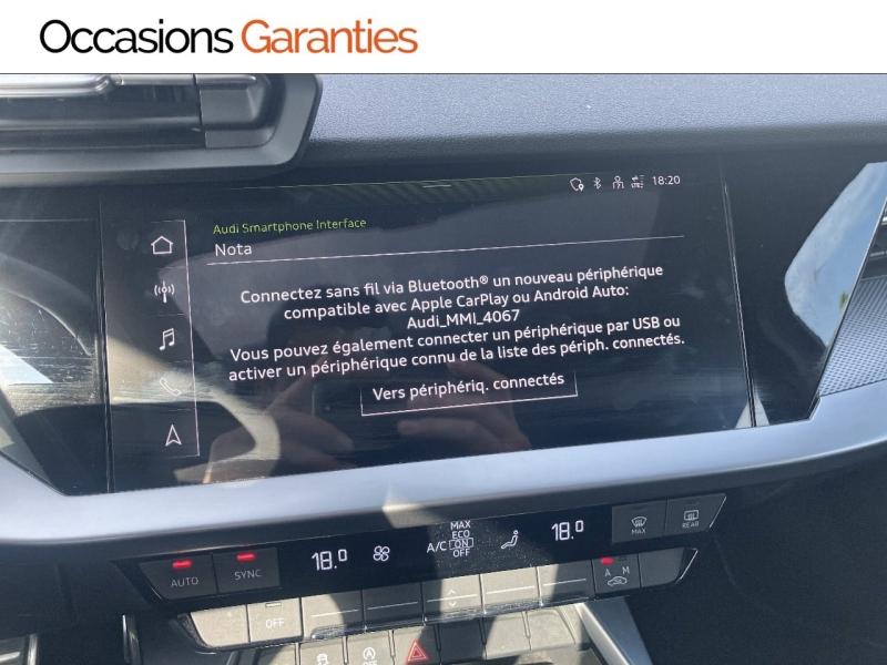 Voitures occasions Audi A3 Sportback S line Villemomble