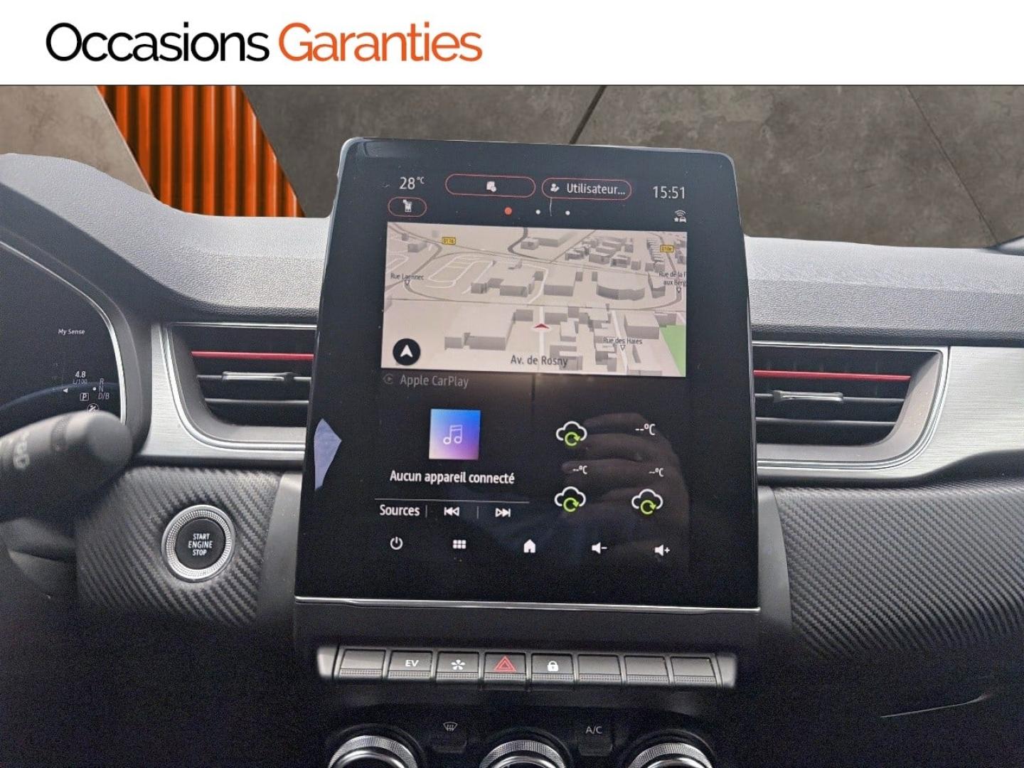 Voitures occasions RENAULT CAPTUR RS Line Villemomble