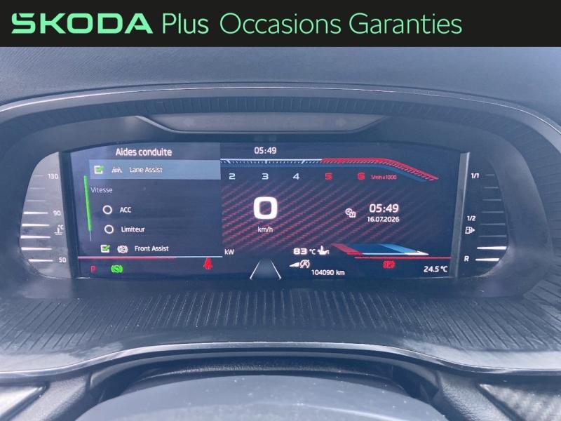 Voitures occasions ŠKODA OCTAVIA RS Villemomble