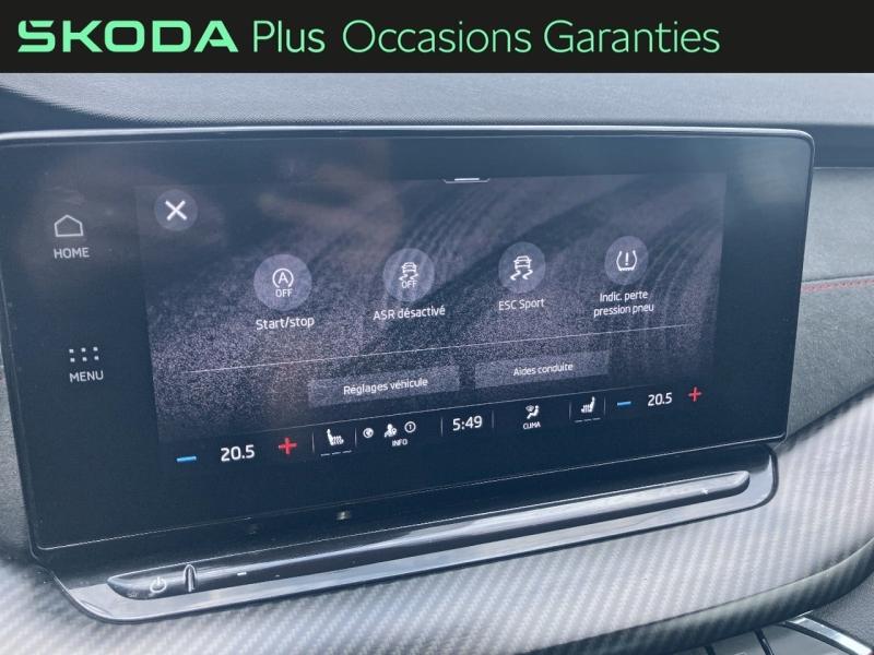 Voitures occasions ŠKODA OCTAVIA RS Villemomble